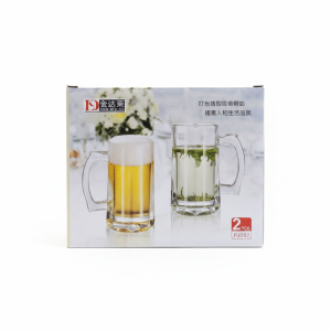 Shok Weiyue 2-Piece Glass Mug Set (PJ007)