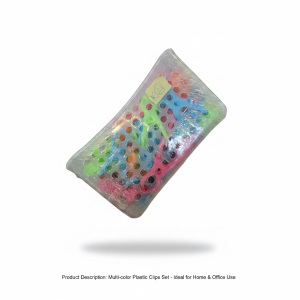 Multi-Color Plastic Clips Set