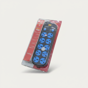 8-Way Universal Power Extension with 2 USB Ports (HY-166U)