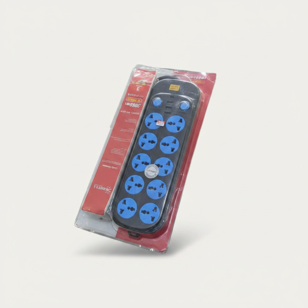 8-Way Universal Power Extension with 2 USB Ports (HY-166U) 8-Way Universal Power Extension with 2 USB Ports (HY-166U)