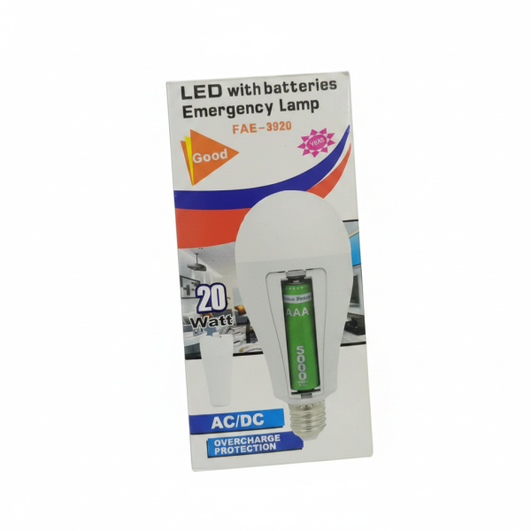 LED Emergency Lamp with Batteries