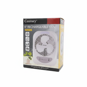 photo_44_2026-05-19_23-00-28 (Edit with AI) Century 6" Rechargeable Fan (FRCT-15)