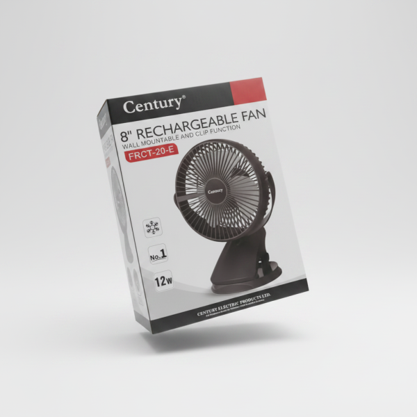 photo_45_2026-05-19_23-00-28 (Edit with AI) Century 8" Rechargeable Fan (FRCT-20-E)