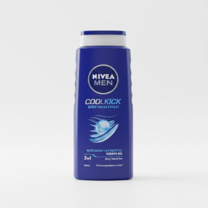 NIVEA MEN Cool Kick 3-in-1 Shower Gel – 500ml NIVEA MEN Cool Kick 3-in-1 Shower Gel – 500ml