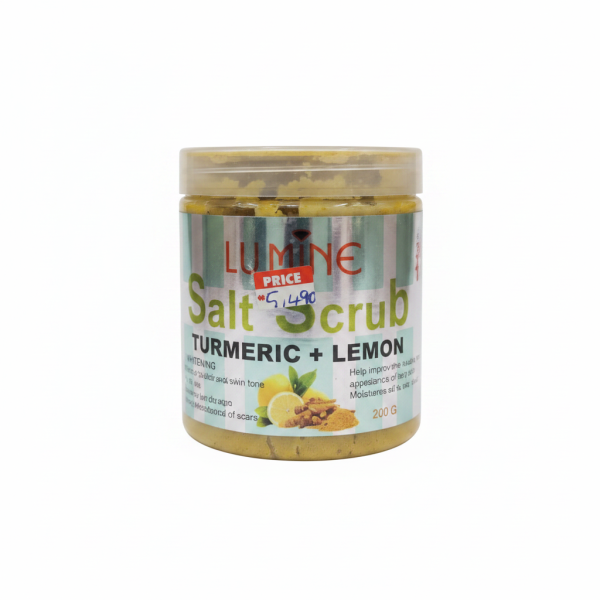 Lumine Salt Scrub Turmeric + Lemon 200g