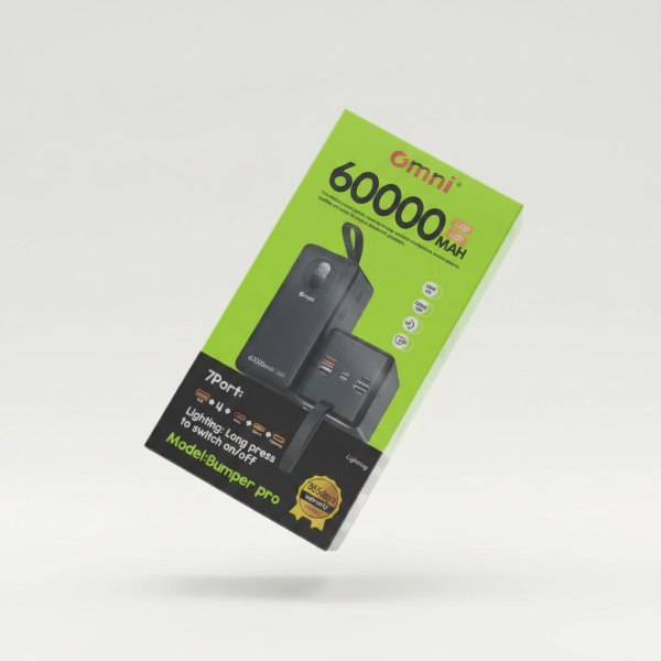 Omni Bumper Pro 60000mAh Power Bank Omni Bumper Pro 60000mAh Power Bank
