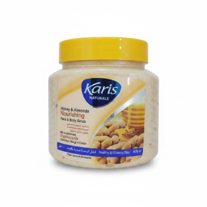 Karis Naturals Honey & Almonds Nourishing Face & Body Scrub